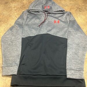 Under Armour Two-Tone Gray and Black Hoodie